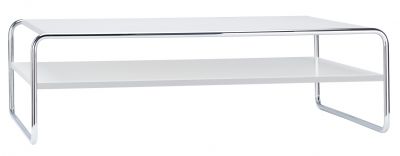 B 20 b/1 Coffee table with shelf Thonet